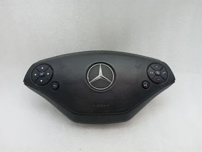 Mercedes S W216 W221 Module A2218602302 Steering Wheel Module Designo Leather-