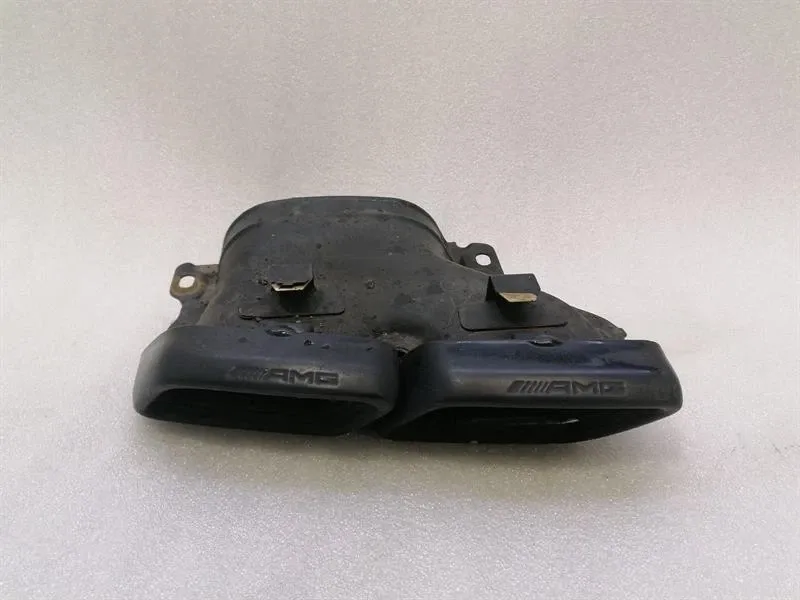 Mercedes C W205 exhaust silencer A0004902800 LH exhaust tip black left AMG-