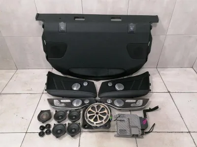 MERCEDES C63 COUPE W205 ДИНАМИКИ A0009000518 КОМПЛЕКТ ДИНАМИКОВ BURMESTER COUPE-