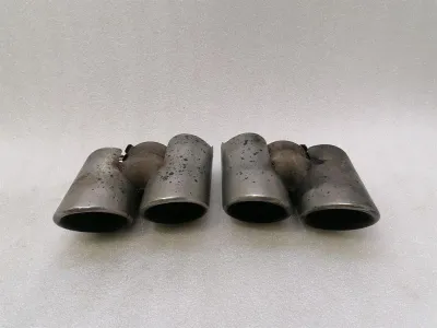 Porsche 911 997 Exhaust Tips 99711135104 Exhaust Tailpipe Trim-
