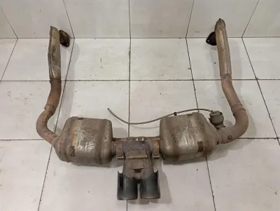 Porsche Cayman 718 Exhaust 982251187 XLX Faulty Exhaust Silencer-