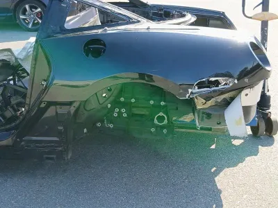 Ferrari 599 GTB F141 Заден ляв калник 68059011 Заден ляв страничен панел-