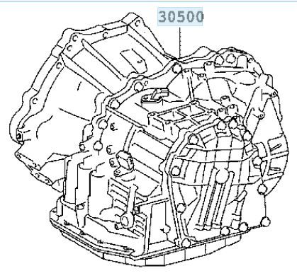 U341E Gearbox TOYOTA COROLLA X (E140, E150) (2006-2012)