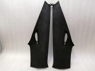 Porsche 911 991 GT3 C-stolpeskydd 99155518801 C-stolpe-inredningssats Alcantara