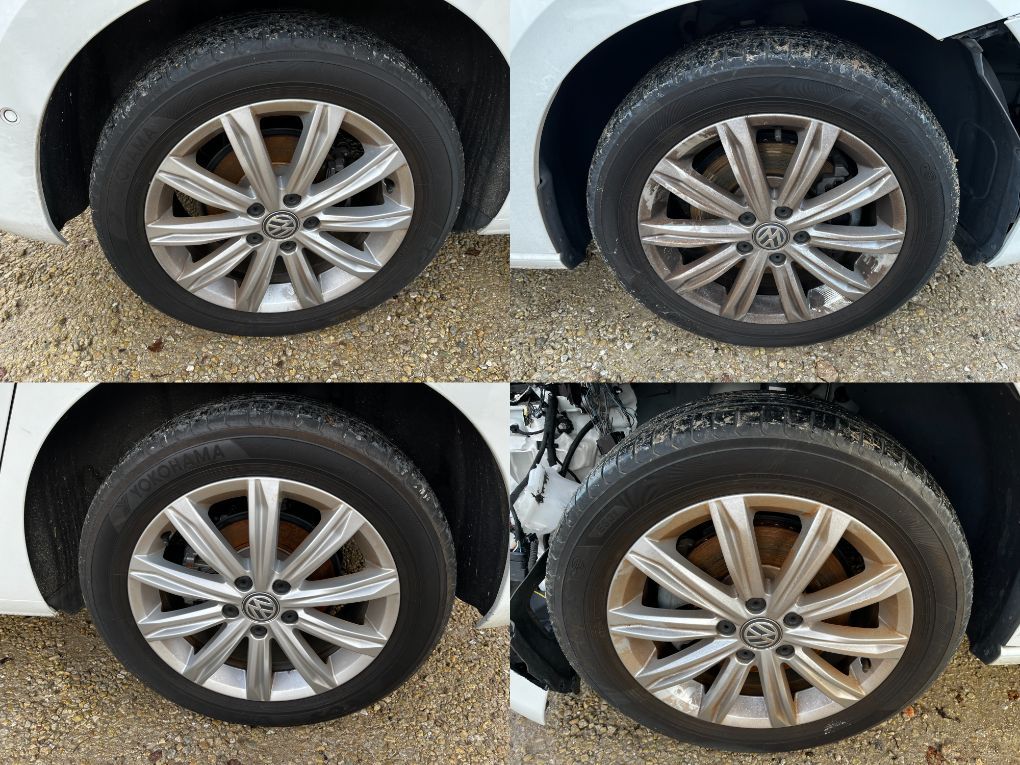 5TA601025D Rim set With Tyres 4 pcs VW TOURAN (5T1) (2015-)