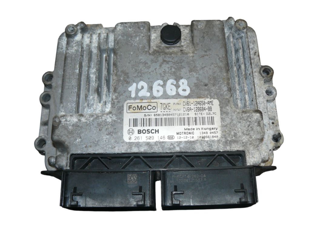 0261S09146 CV6A12B684BB Engine Control Unit / module (ECU) FORD FOCUS III (2010-2018)
