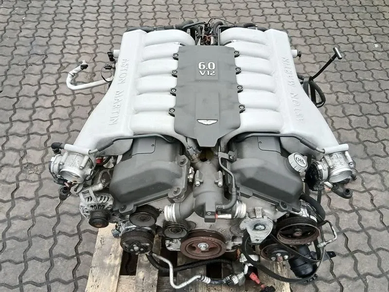 2013 ASTON MARTIN RAPID 10-14 COMPLETE ENGINE AM16 MOTOR 6.0 COMPLETE V12