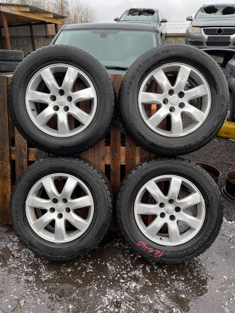 7JX17 ET41 D67.1 5X114.3 Rim set With Tyres 4 pcs KIA SORENTO II (XM) (2009-2015)