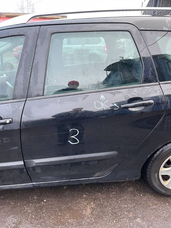 Door Rear  Left PEUGEOT 308 I (4A, 4C) (2007-2013)
