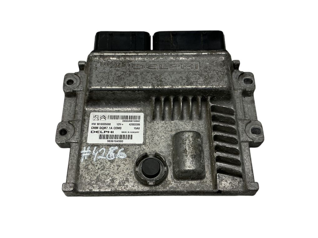 9818035080 9836164980 Engine Control Unit / module (ECU) TOYOTA PROACE (MDY, MDZ) (2016-)