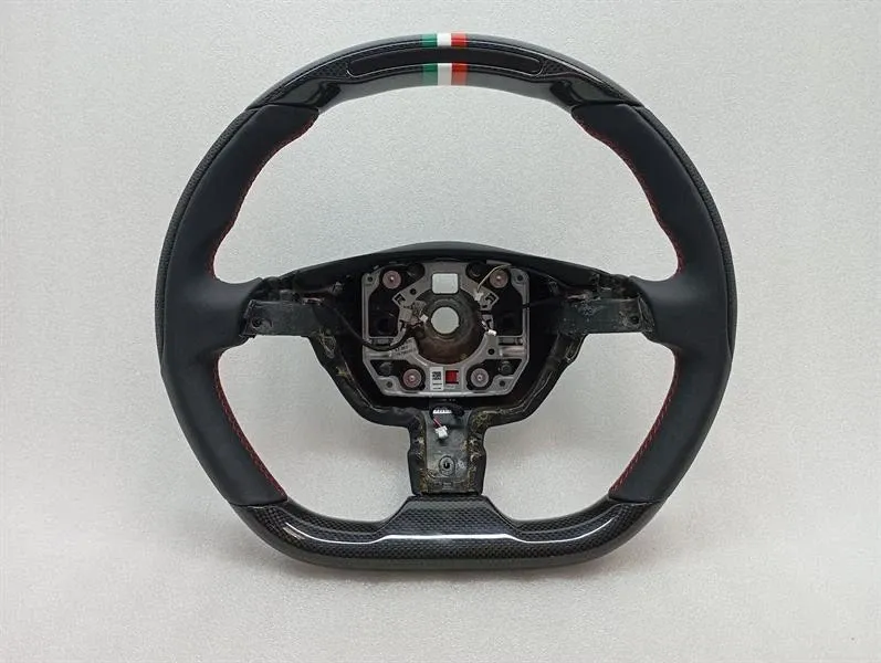 Ferrari GTC4 Lusso F151M Steering Wheel 337578 Italian Flag Carbon LED Livory