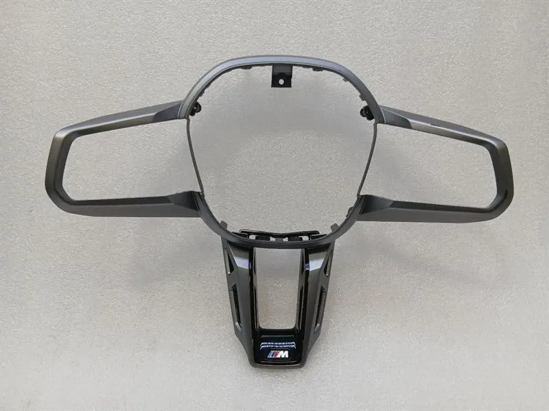 BMW M3 G80 G20 6579617 STEERING WHEEL TRIM M LCI Grey Logo