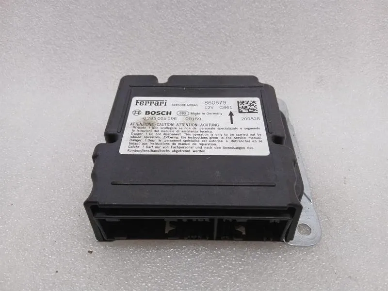 Module de sécurité Ferrari F8 F142MFL ECU 860679 Unité de contrôle d'air SRS