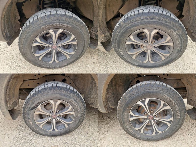 6000611965 Rim set With Tyres 5 pcs FIAT FULLBACK (502, 503) (2016-2019) — Europe Delivery
