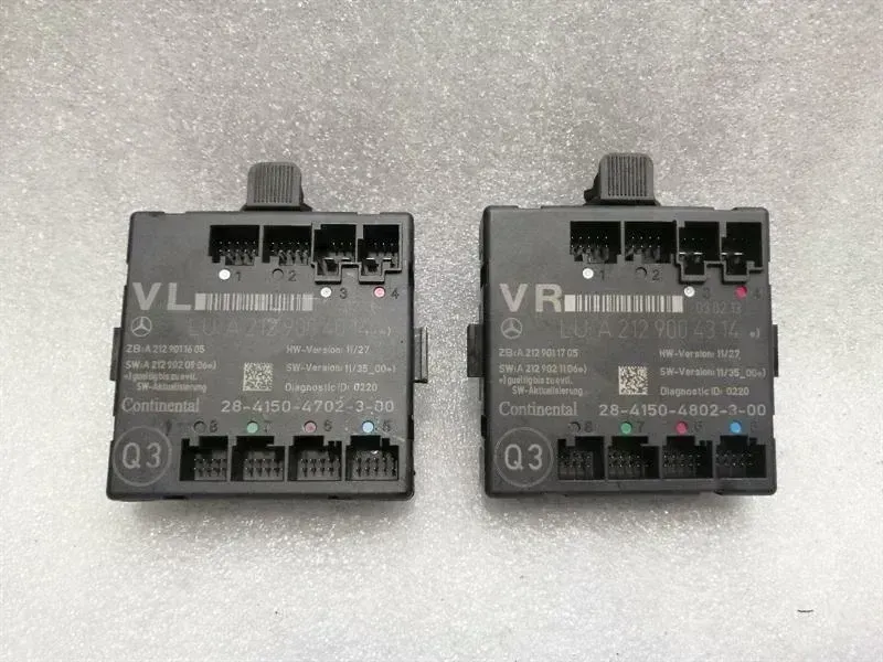 Mercedes C Class W204 Front Door Module Set R/L A2129004314 Control Unit Door R/L — Europe Delivery