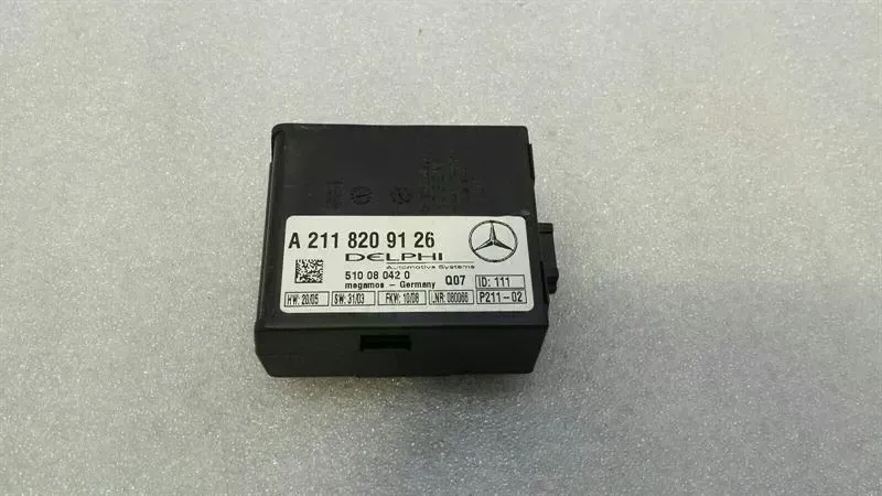 Module de commande d'alarme de protection anti-remorquage Mercedes SL R230 A2118209126 — Livraison en Europe