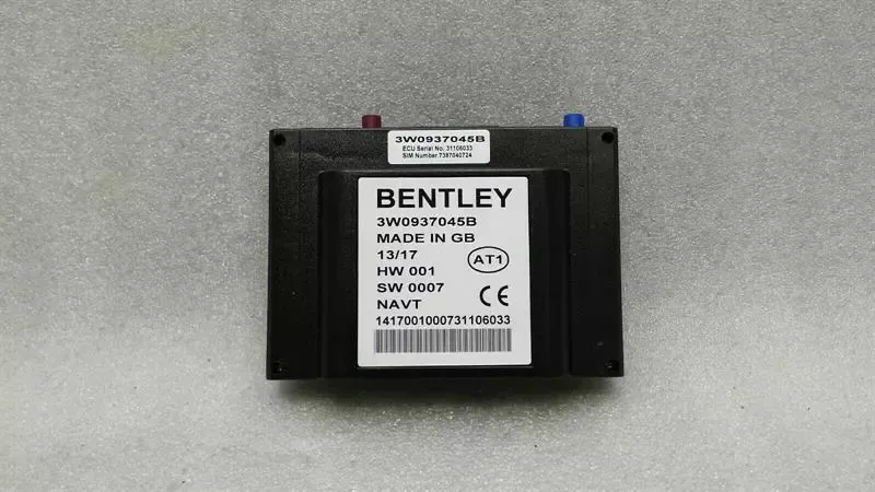 Bentley Continental GTC GT Moduł pozycjonujący 3W0937045B ECU BENTAYGA — Dostawa w Europie