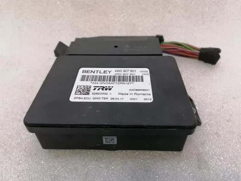 BENTLEY CONTINENTAL GT MODUŁ ECU HAMULCA POSTOJOWEGO HAMULEC POSTOJOWY 4W0907801 Jednostka sterująca — Dostawa w Europie