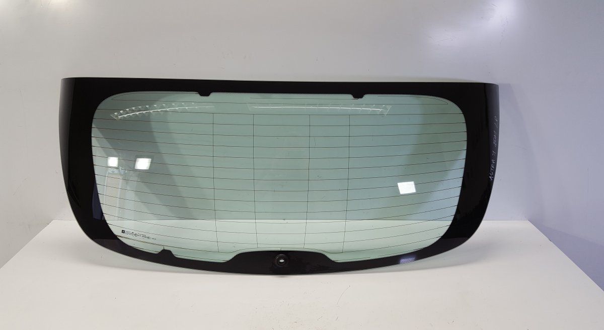 43R-001582 Aizmugurējā loga stikls OPEL ASTRA J (P10) (2009-2015) — Piegāde Eiropā
