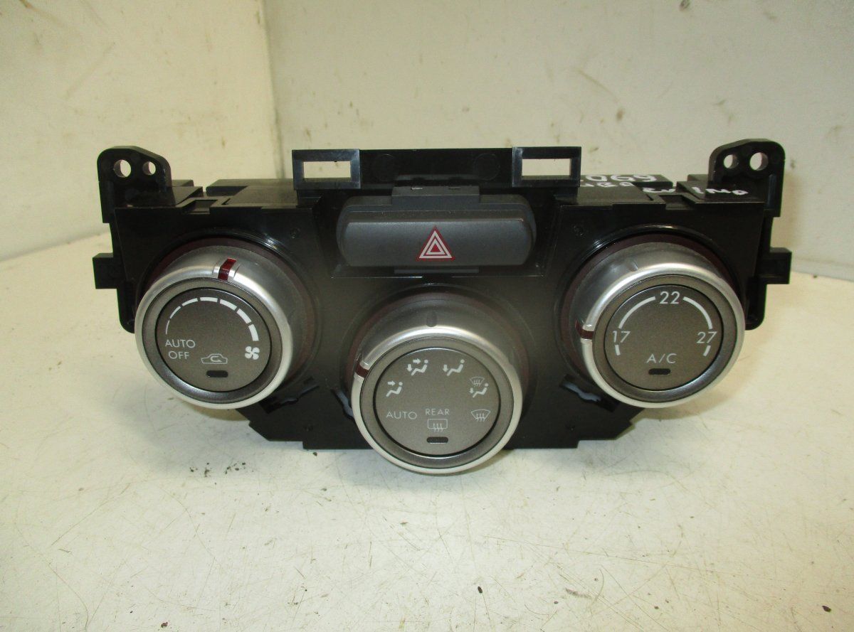 503722-6670B Heater control panel SUBARU IMPREZA (GH, GR) (2008-2012) — Europe Delivery