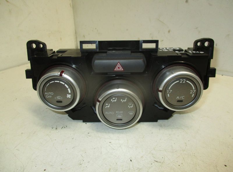 503722-6670B Heater control panel SUBARU IMPREZA (GH, GR) (2008-2012) — Europe Delivery