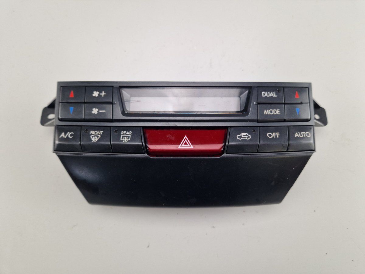 EV9HVAC 72311AJ310 A2C8497280000 Heater control panel SUBARU LEGACY V / Outback (2009-2014) — Europe Delivery