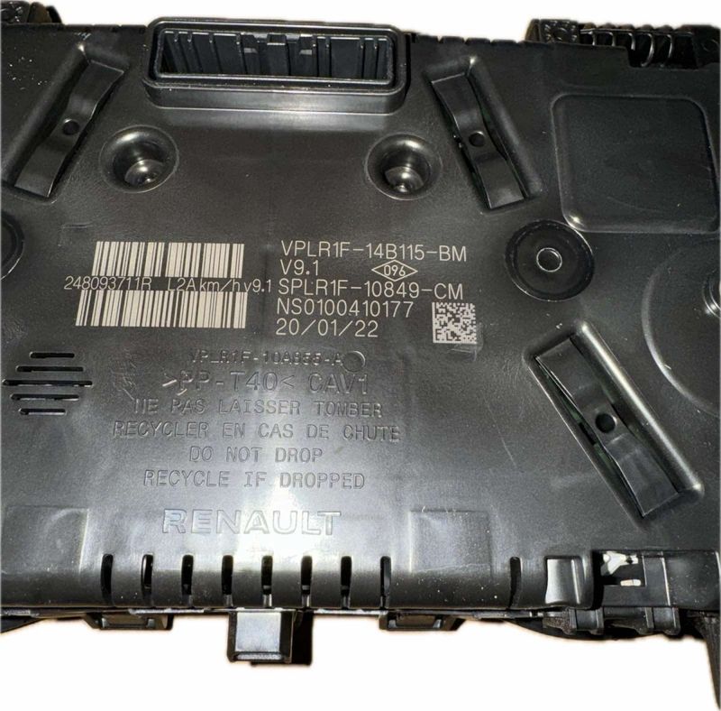 248093711R 248094533R Combiné d'instruments DACIA SANDERO III (2021-) — Livraison en Europe