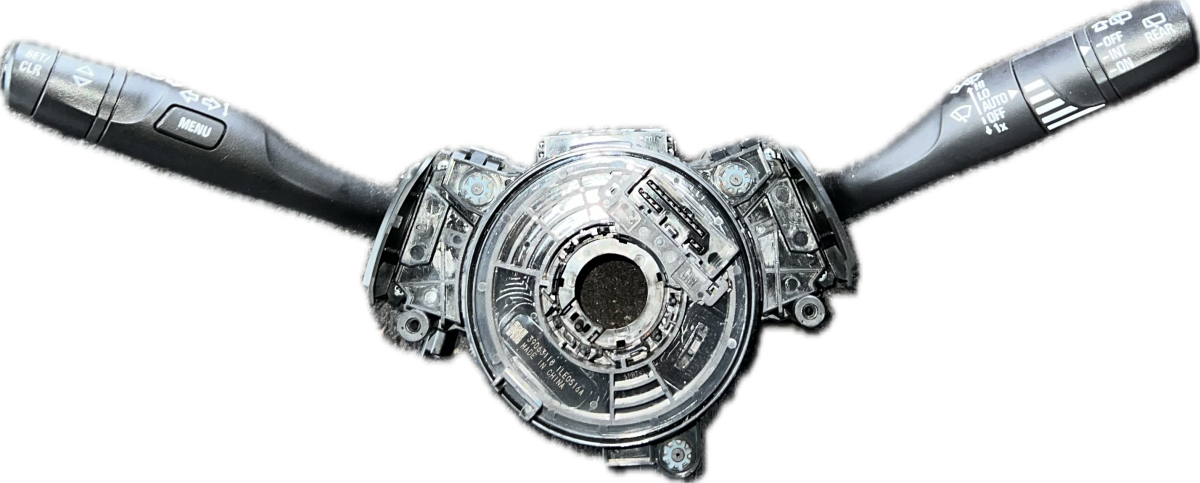 39063118 39043503 39149294 39128808 YR003572YX 39149299 Indicator/wiper/slip ring switch (stalk) OPEL ASTRA K (B16) (2015-2022) — Europe Delivery