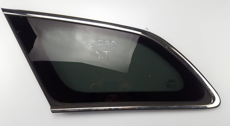 43R006723 DOT-24 M101 AS3 6272005090 Chassis Side Window glass Rear Left TOYOTA AVENSIS (T270) (2009-2018) — Europe Delivery