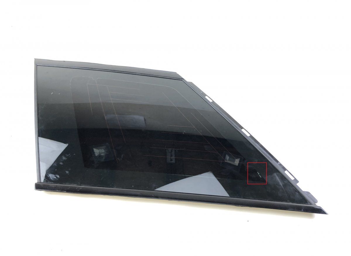 LR044117 Chassis Side Window glass Rear Left LAND ROVER RANGE ROVER SPORT II (L494) (2013-2022) — Europe Delivery