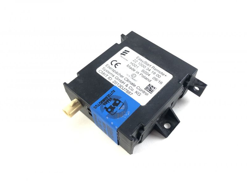 221000341900 Auxiliary heater control unit RENAULT TRAFIC III (JG, EG, FG) (2014-) — Europe Delivery