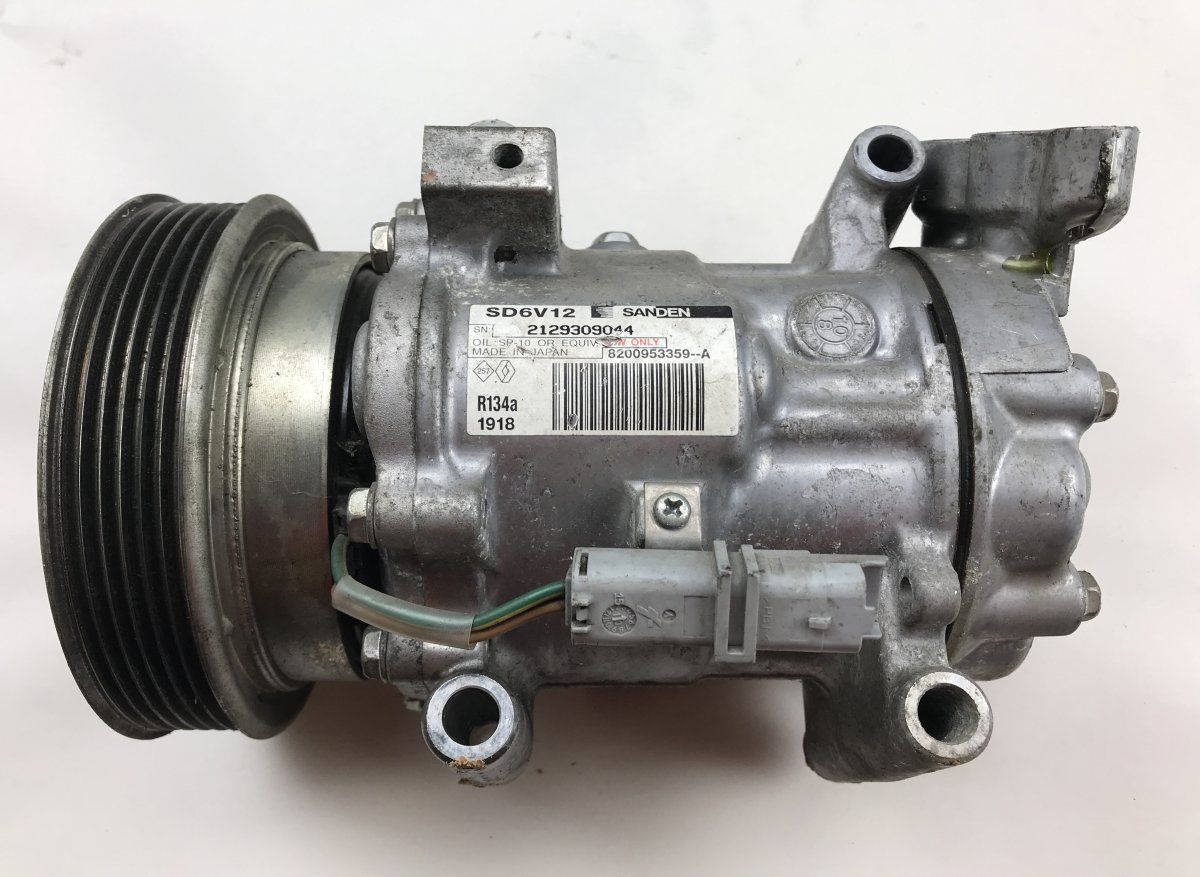 SD6V12 AC / aircon Compressor RENAULT KANGOO II (FW, KW) (2008-2021) — Europe Delivery