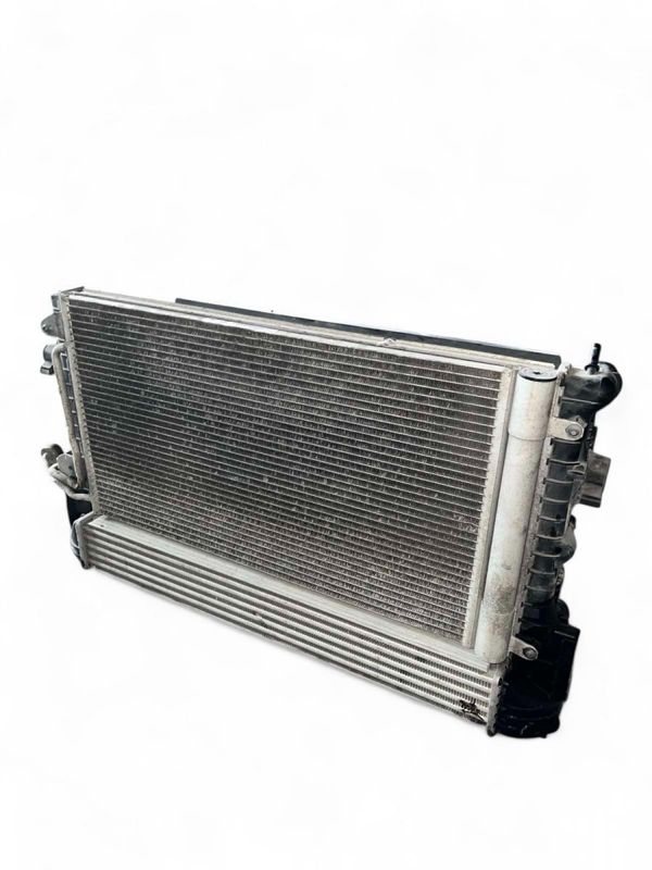 6R0820411D 6R0121253A 6Q0 959 455 AD 6Q0959455AE Radiator set SEAT IBIZA IV (6J, 6P) (2008-2017) — Europe Delivery