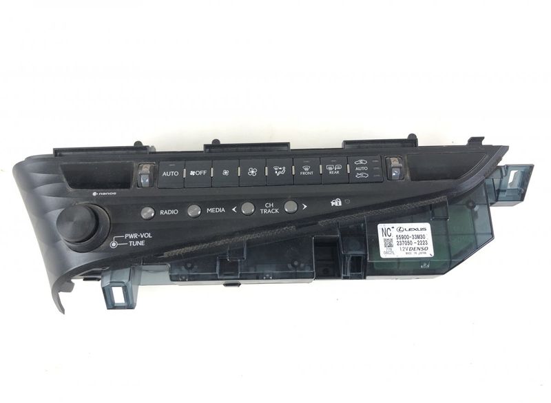 2370502223 237050-2223 Heater control panel LEXUS ES VII (2018-) — Europe Delivery