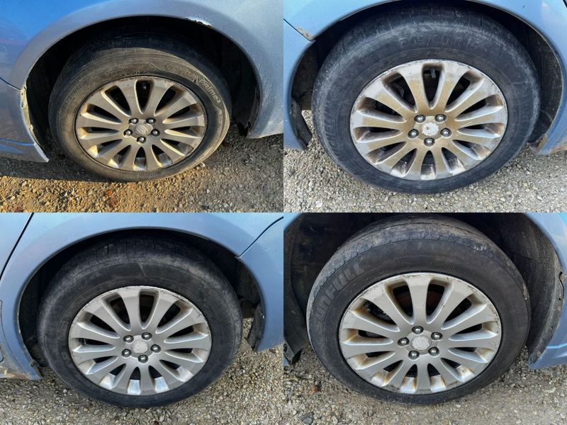Rim set With Tyres 4 pcs SUBARU IMPREZA (GH, GR) (2008-2012) — Europe Delivery