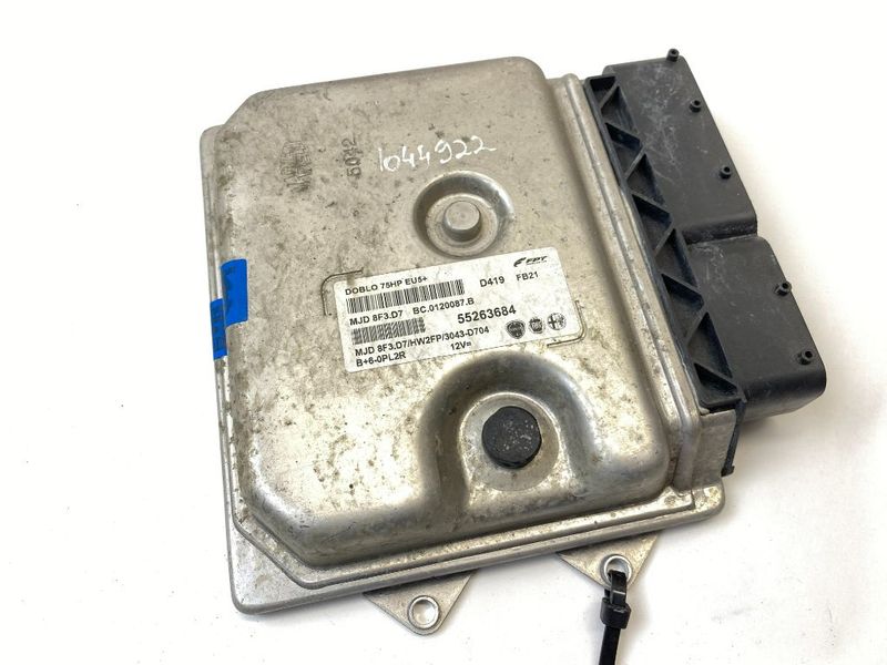 BC.0120087.B Engine Control Unit / module (ECU) FIAT DOBLO II (152, 263) (2009-2022) — Europe Delivery