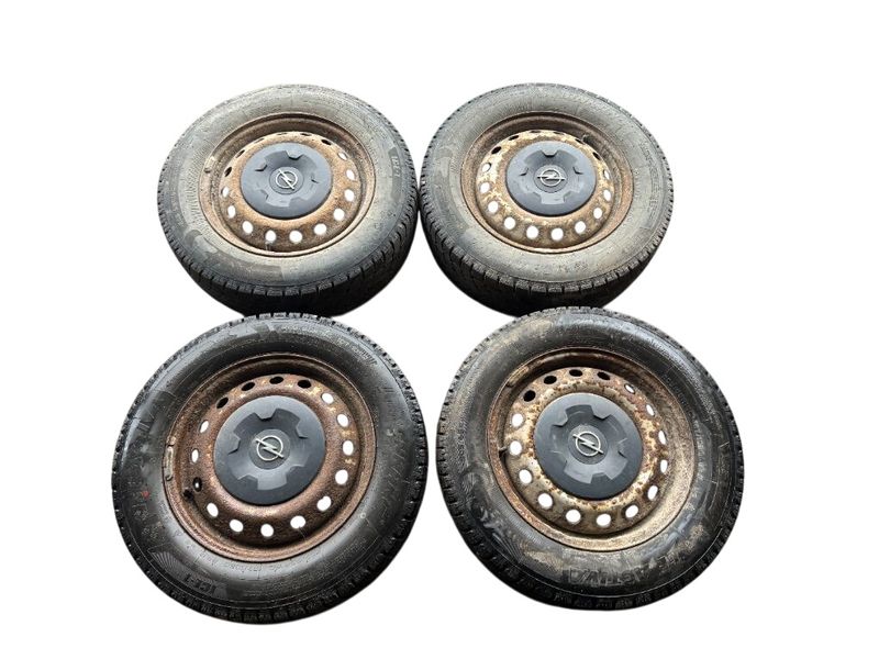 1011084 Rim set With Tyres 4 pcs OPEL VIVARO A (2001-2014) — Europe Delivery