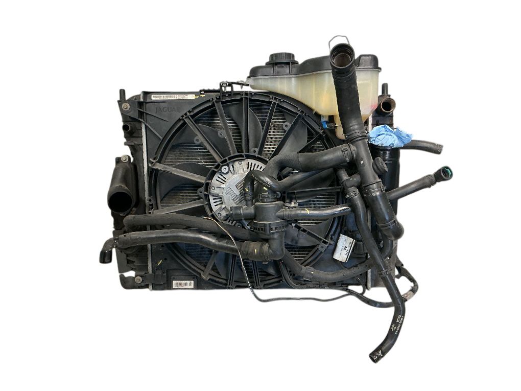 9X238005CC AW9319710CA 9X238C607BF Radiator set JAGUAR XJ (X351) (2009-2019) — Europe Delivery