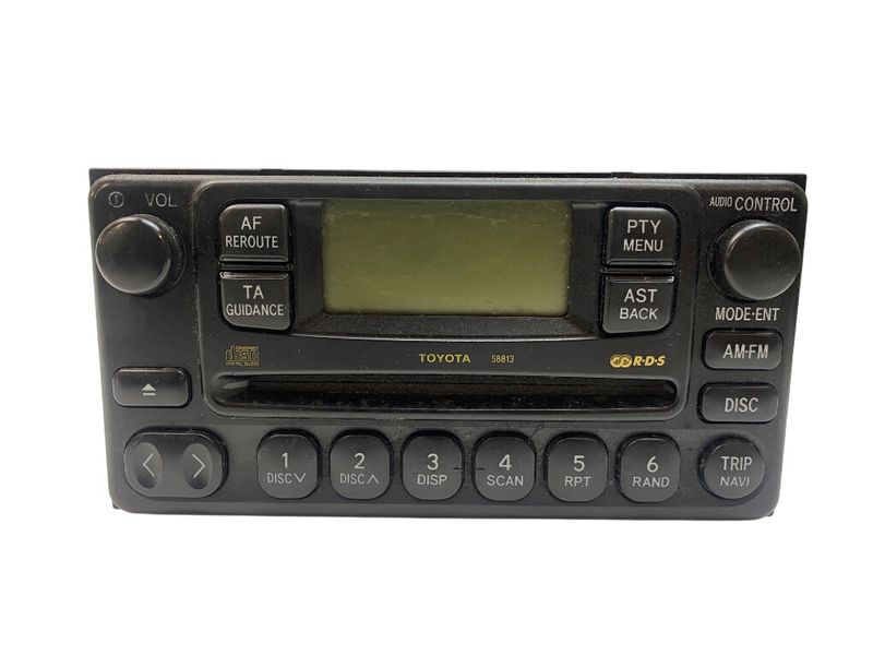 0860001002 Radio TOYOTA LAND CRUISER 120 (2002-2009) — Europe Delivery