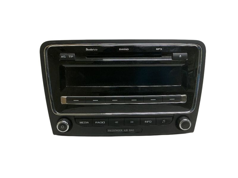 3T0035161B Radio SKODA SUPERB II (3T4, 3T5) (2008-2015) — Dostawa w Europie