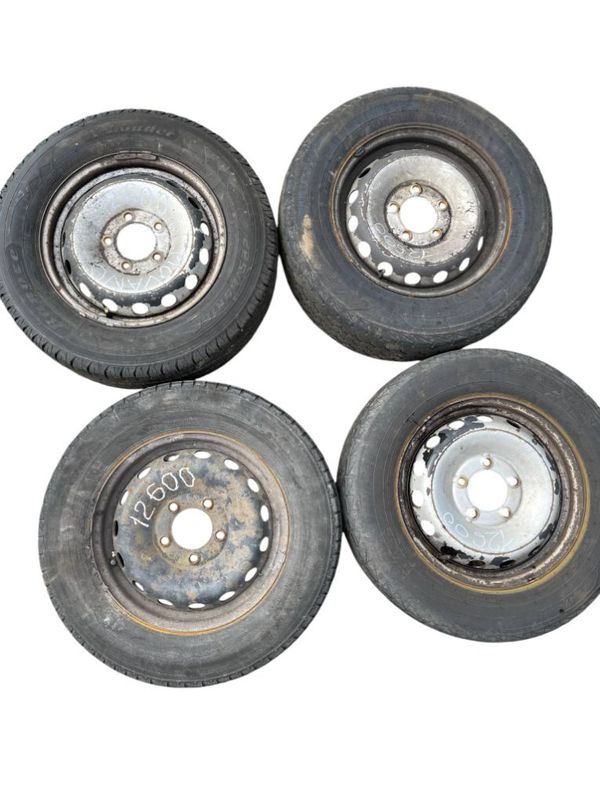 6.5JX16 ET66 D89.1 5/130 Rim set With Tyres 4 pcs VAUXHALL MOVANO Mk II (2010-2021) — Europe Delivery
