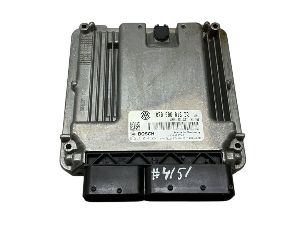 070906016DR 0281014251 Motorsteuergerät/-modul (ECU) VW TRANSPORTER T5 / MULTIVAN (7H, 7E, 7J) (2003-2015) — Europa-Versand