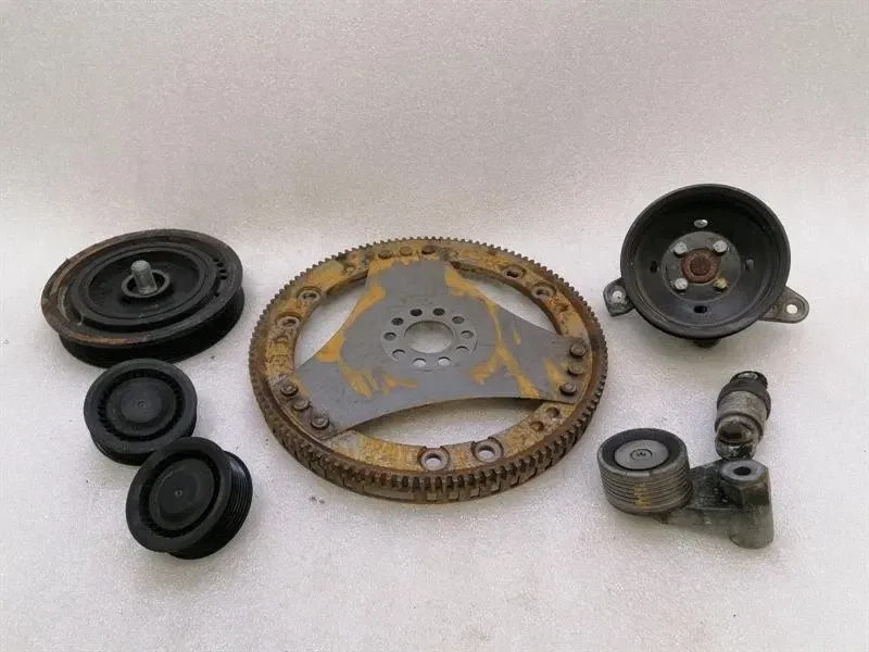 Bentley Continental GT W12 Belt Tensioner Kit 07C105243J SET Pulley 07D903315F — Europe Delivery