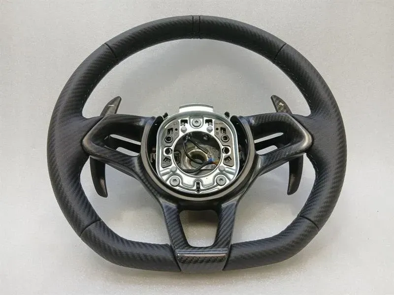 Kierownica McLaren 720S z włókna węglowego, kierownica Senna 600LT, zestaw łopatek 765LT — Dostawa w Europie