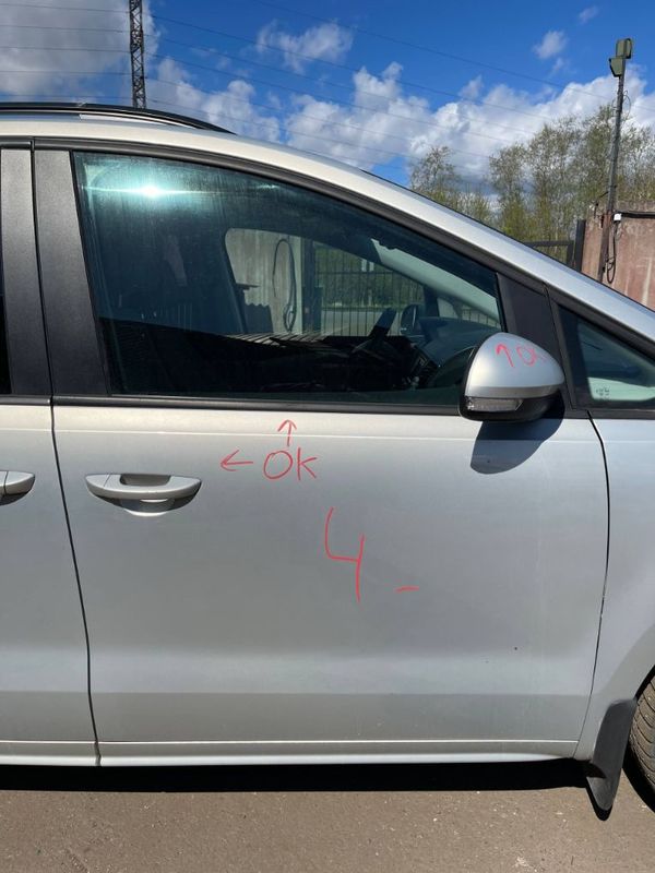 7N0831056AF Door Front Right SEAT ALHAMBRA II (7N) (2010-2020) — Europe Delivery