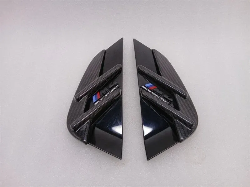 BMW M4 G82 G22 Wing Covers 8076997 Carbon Fibre Trim Set