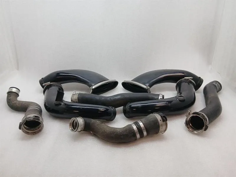 Porsche Panamera 970 turbo intercooler pipe set 97011011373 charge air pipe set