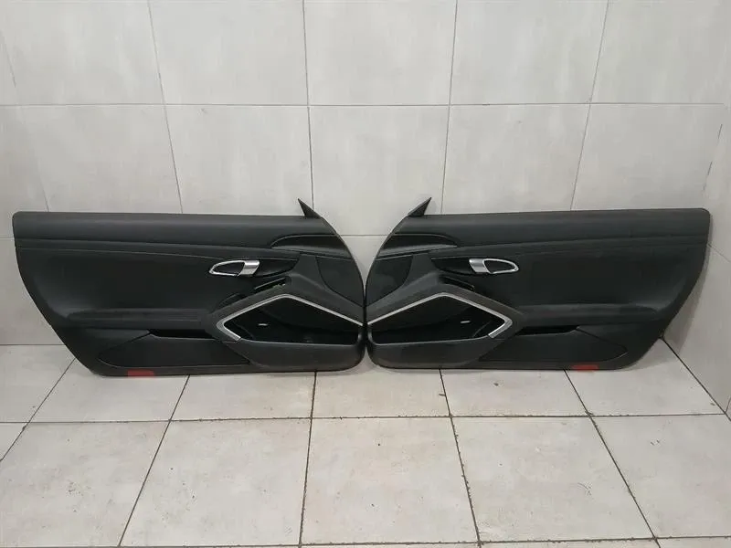 Porsche 911 991 GTS GT3 Door Card Set of 2 Door Panel Alcantara Plastic