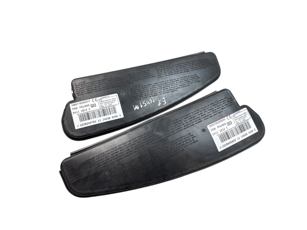 A2228600602 A2228600702 Airbag set MERCEDES-BENZ S-CLASS (W222, X222) (2013-2020)