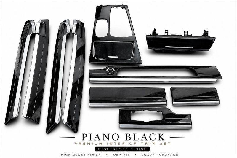7983555 9119317 7984319 9113863 7987888 7987887 7987886 7987885 Interior decorative trim set BMW 7 (F01, F02) (2008-2016)